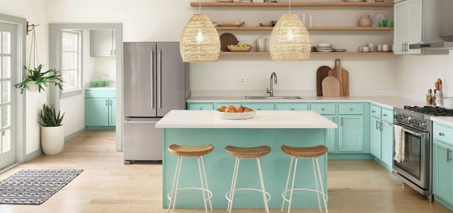 Кухни с островом